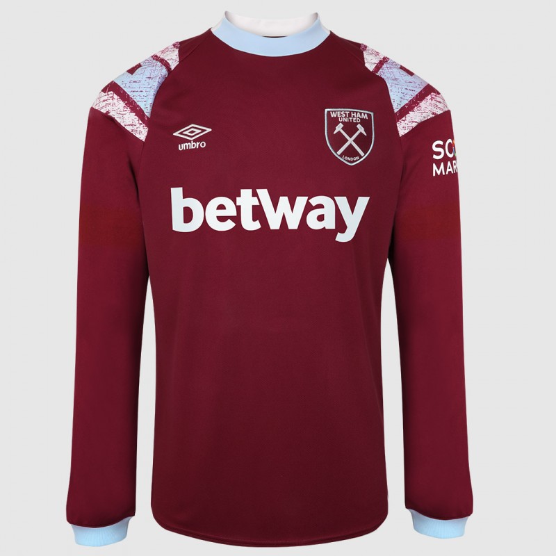 Thailandia Maglia West Ham United Home ML 2022 2023